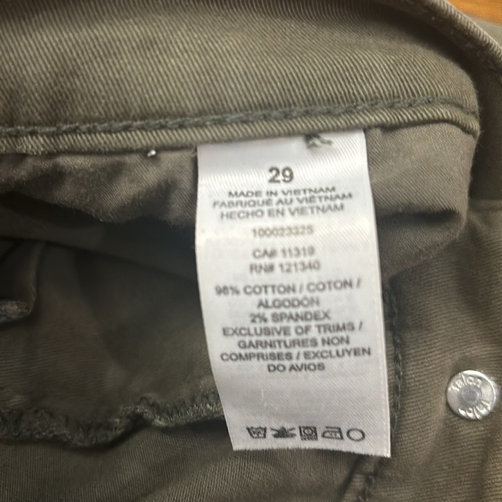 DYNAMITE Kate Skinny Khaki Pants - Picture 3 of 9